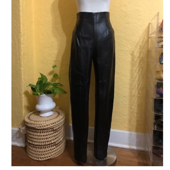 Michael Hoban Pants - Michael Hoban North Beach Leather Pants